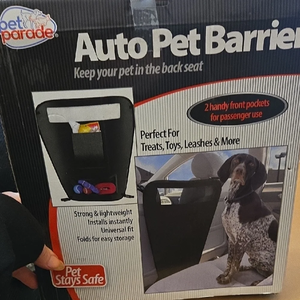Auto Pet Barrier - Black NWT